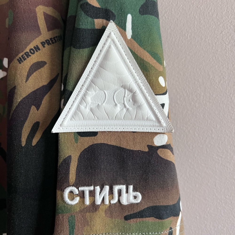 Heron Preston Chest-Pocket Camouflage Military T-shirt - Picture 6 of 12